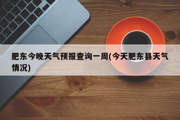 肥东今晚天气预报查询一周(今天肥东县天气情况)